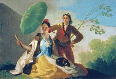 El parasol, 1777 de Francisco de Goya